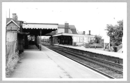 Waltham Cross Railway Station 1956
