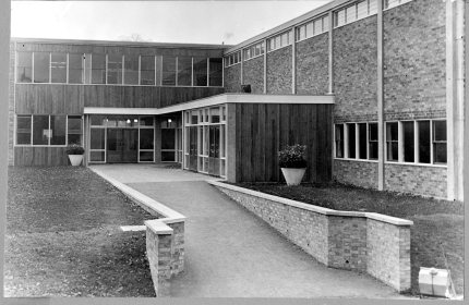 CHESHUNT GRAMMAR SCHOOL SCIENCE BLOCK 1956