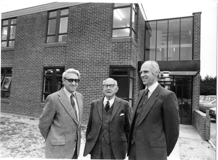 BROXBOURNE SCHOOL OPENING NEW 6TH FORM BLOCK 1983