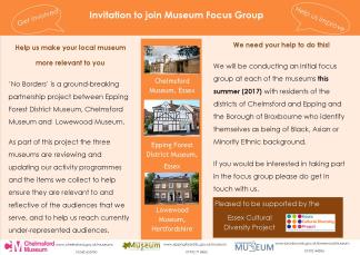 Museum BAME focus group invitation - Page 1